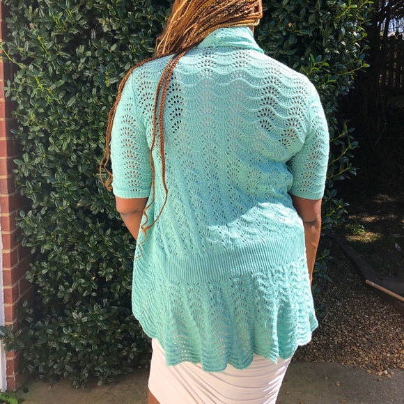 🥰 light open front knit cardigan - Picture 3 of 3
